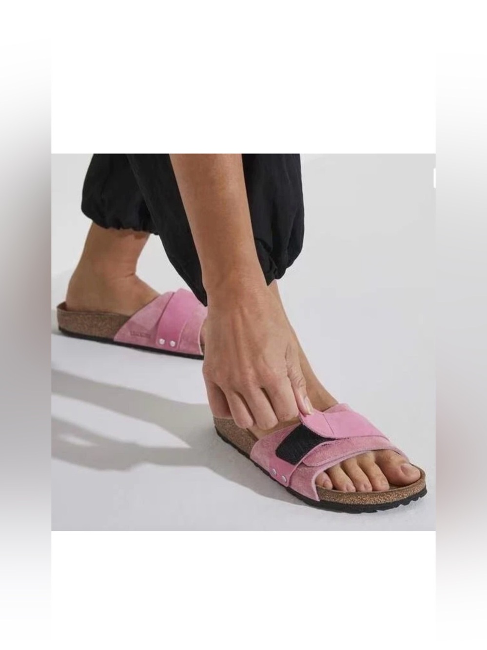 Birkenstock Oita Suede Sandal Candy Pink EU 39 US 8–8.5 Comfort Slide Flat Shoe